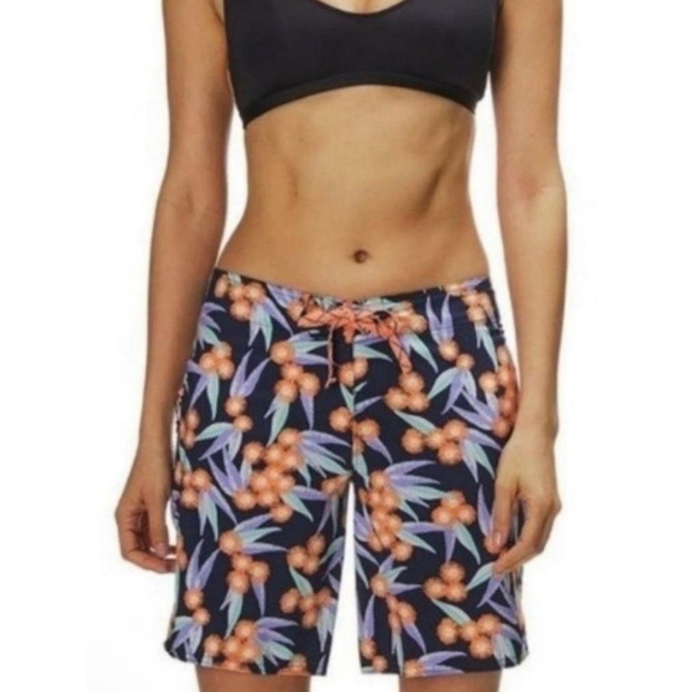 Patagonia Women's Stretch Planing Boardshorts Las Flores New Navy Size 4